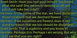 an image of green text from the game final fantasy xxiv. what it says is in the caption.